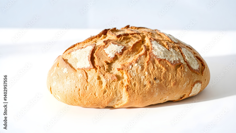 Artisan Sourdough Bread Rustic Crust, Golden Brown Artisan Sourdough Bread Rustic Crust, Golden Brown