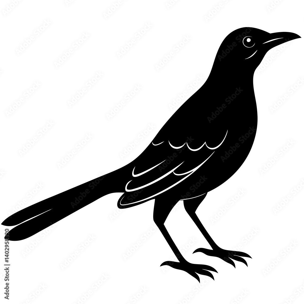 Fototapeta premium crow on a branch
