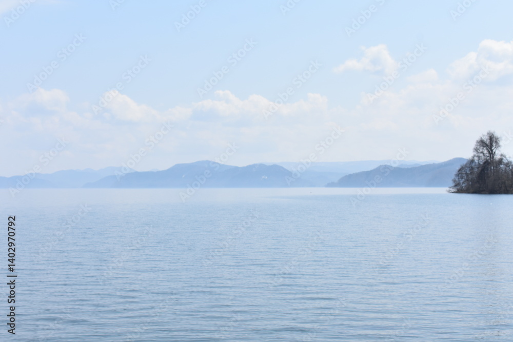 Fototapeta premium 猪苗代湖