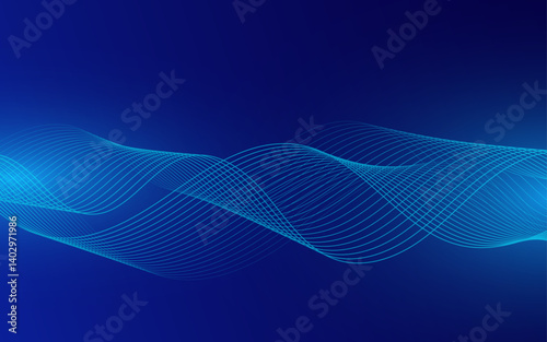 technology background,blue gradient,with light effect and lines in blue color,trendy,vector illustration.