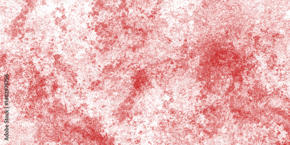 Urban style red texture with rough surface and white dust patterns

