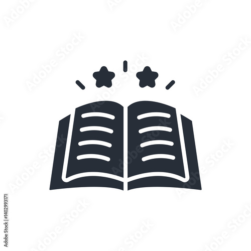 storytelling icon. vector.Editable stroke.linear style sign for use web design,logo.Symbol illustration.