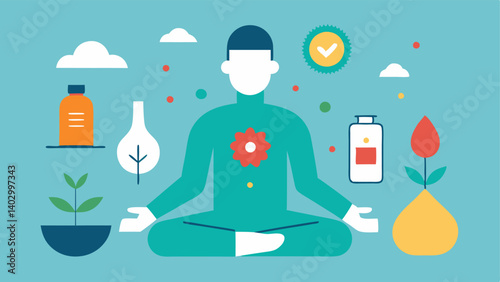 These descriptions can serve as inspiration for creating vector illustrations that convey the essence of a fullbody detoxification clinic.