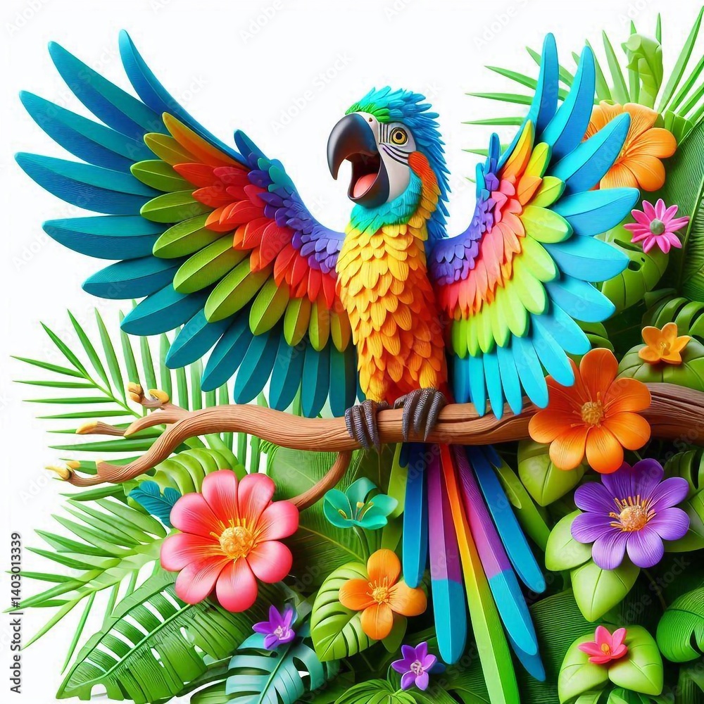 Fototapeta premium Papagei