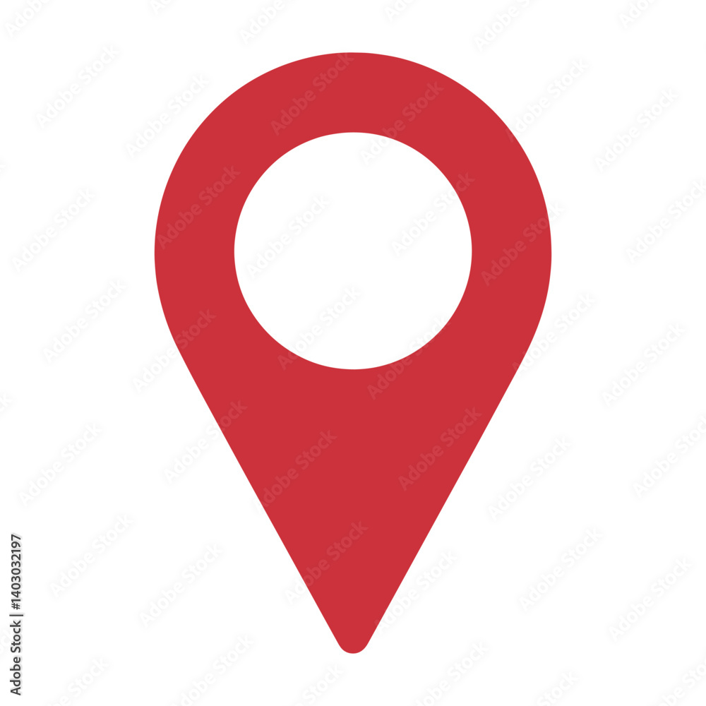 Map Pin Icon Representing Location and Navigation Editable Vector Illustration Isolated on a White Background for Digital Use Map Pin Icon Representing Location and Navigation Editable Vector Illustration Isolated on a White Background for Digital Use