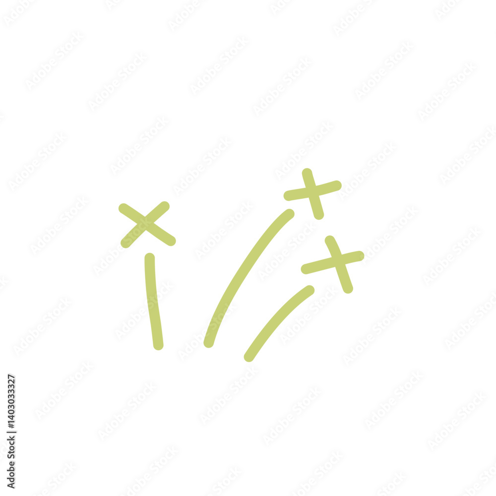 Obraz premium hand drawn surprise effect