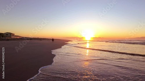 Sunrise Muizenberg beach 35