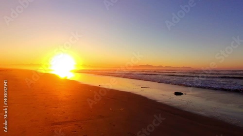 Sunrise Muizenberg beach 33