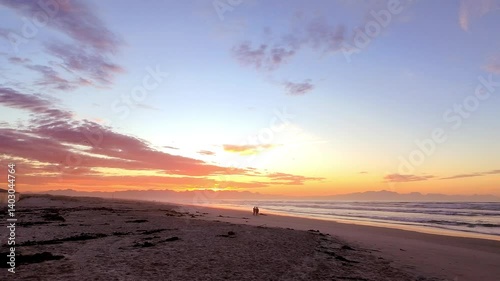 Sunrise Muizenberg beach 30