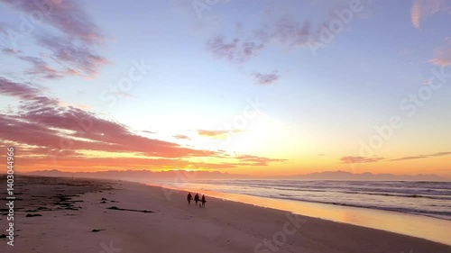 Sunrise Muizenberg beach 29