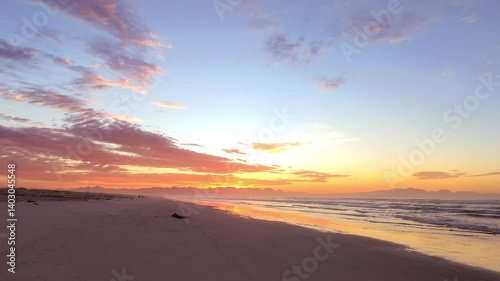 Sunrise Muizenberg beach 28