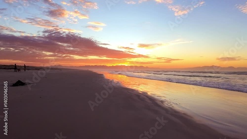 Sunrise Muizenberg beach 26