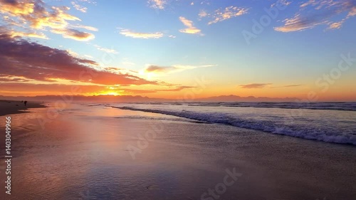 Sunrise Muizenberg beach 18