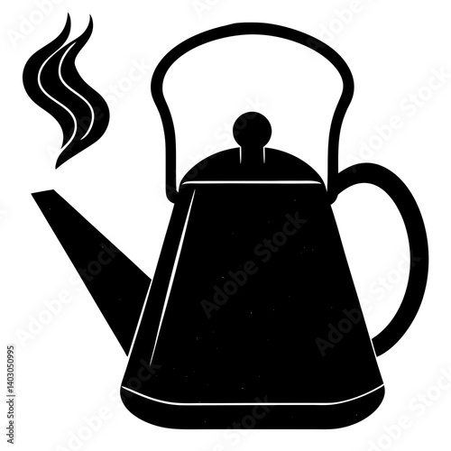 teapot with tea