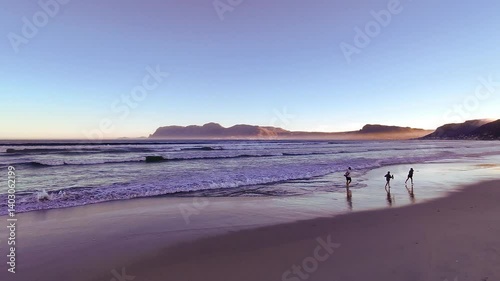 Sunset Muizenberg beach 6