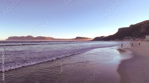 Sunset Muizenberg beach 5
