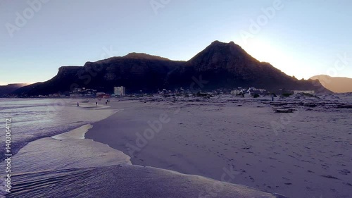 Sunset Muizenberg beach 3
