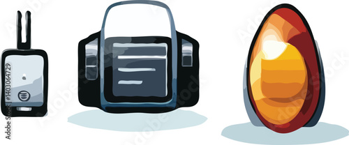 gadget electronics vector art