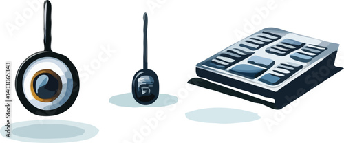 gadget electronics vector art