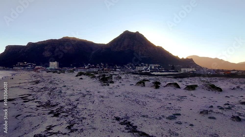 Sunset Muizenberg beach 2