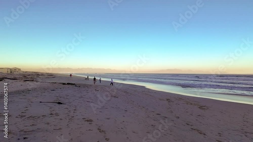 Sunrise Muizenberg beach 14