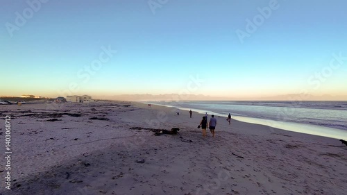 Sunrise Muizenberg beach 12