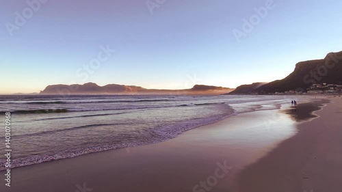 Sunrise Muizenberg beach 11