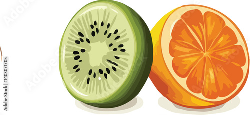 kiwi vector