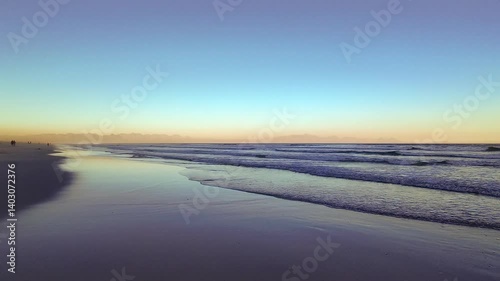 Sunrise Muizenberg beach 9
