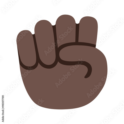 Fist (Dark Skin)
