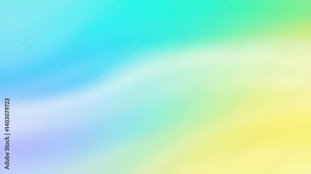 Seamless looping video background with a smooth, flowing gradient blur. Perfect for adding a modern, calming atmosphere to videos with soft, blended colors and fluid motion.