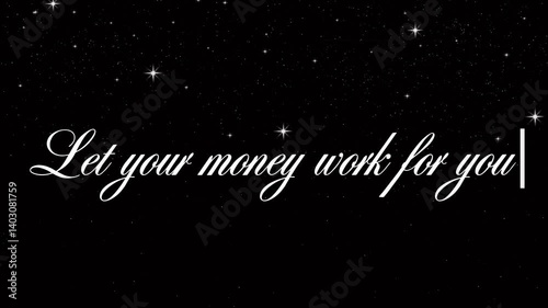 Let You Money Work For You