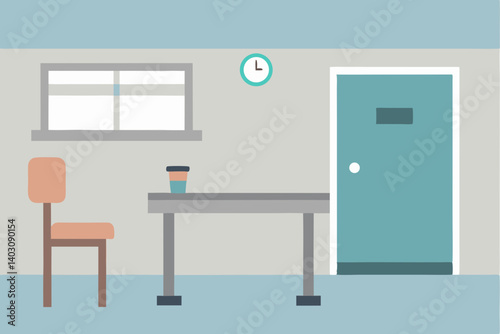 interior of a modern office