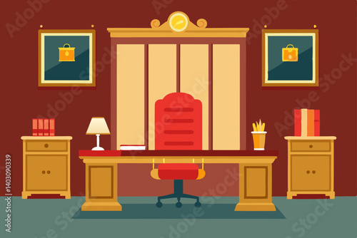 vector illustration of furniture