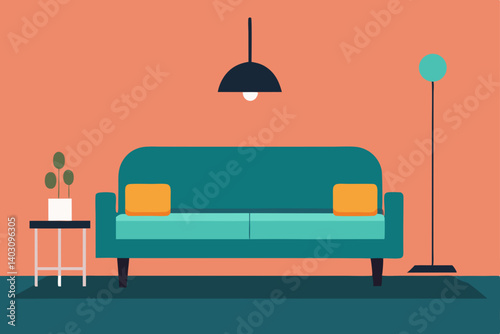 modern living room interior