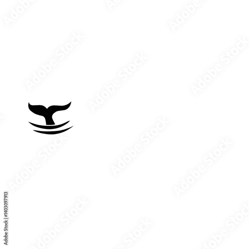 Whale tail icon