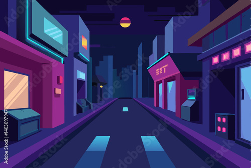street in night