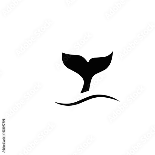 Whale tail icon