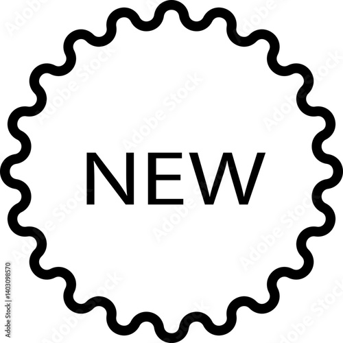 Sale price tag product badges Stickers Labels Tags Ribbons icon in line. big Seller isolated on transparent background