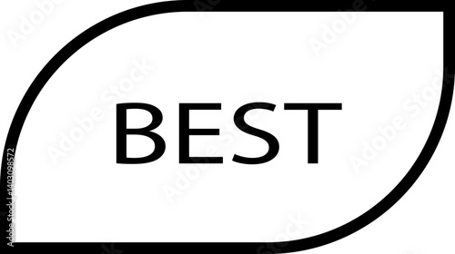 Sale price tag product badges Stickers Labels Tags Ribbons icon in line. big Seller isolated on transparent background