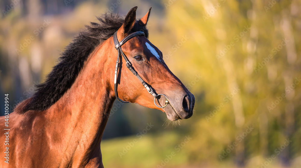 portrait of a horse