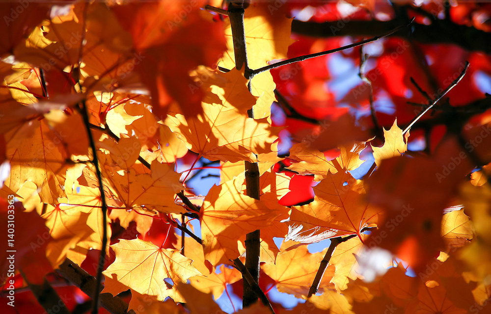 autumn leaves background