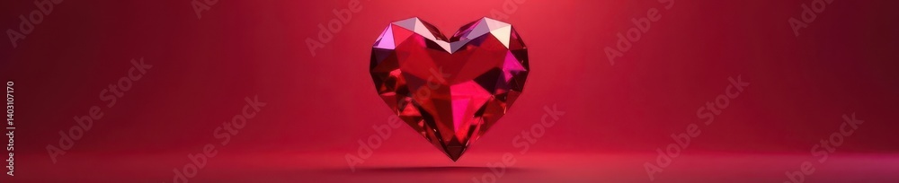 Heart-shaped ruby, vibrant red, clean background, gem, ruby, precious stone Heart-shaped ruby, vibrant red, clean background, gem, ruby, precious stone