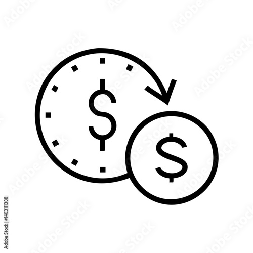 Money Transfer and Currency Exchange for Financial Themes and Digital Marketing