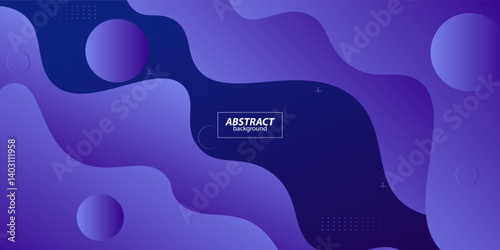 Abstract purple geometric background. Dynamic shape composition.eps 10