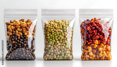 Snacks in Clear Bags