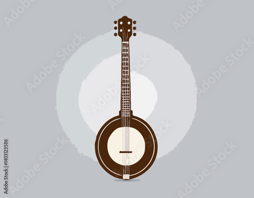 Icône web plate Balalaika. Conception du logo Balalaika. Instrument à cordes russe traditionnel simple balalaïka signe silhouette noir uni icône vectorielle conception. Concept d’instruments de musiqu