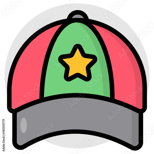 Sports cap icon available for instant download