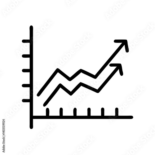 business graph icon