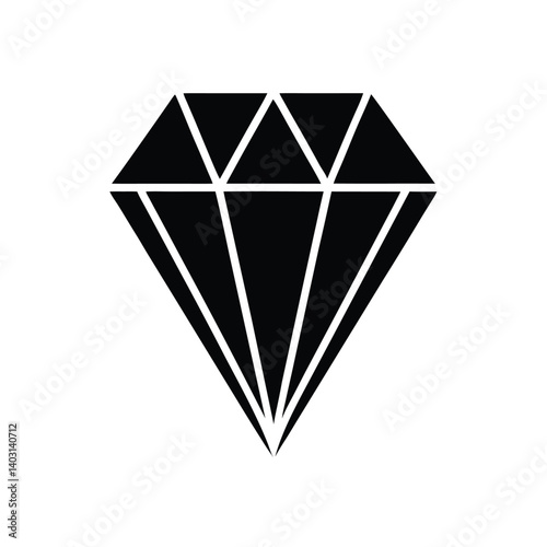 handcrafted jewelry logo  minimalist gem icon 